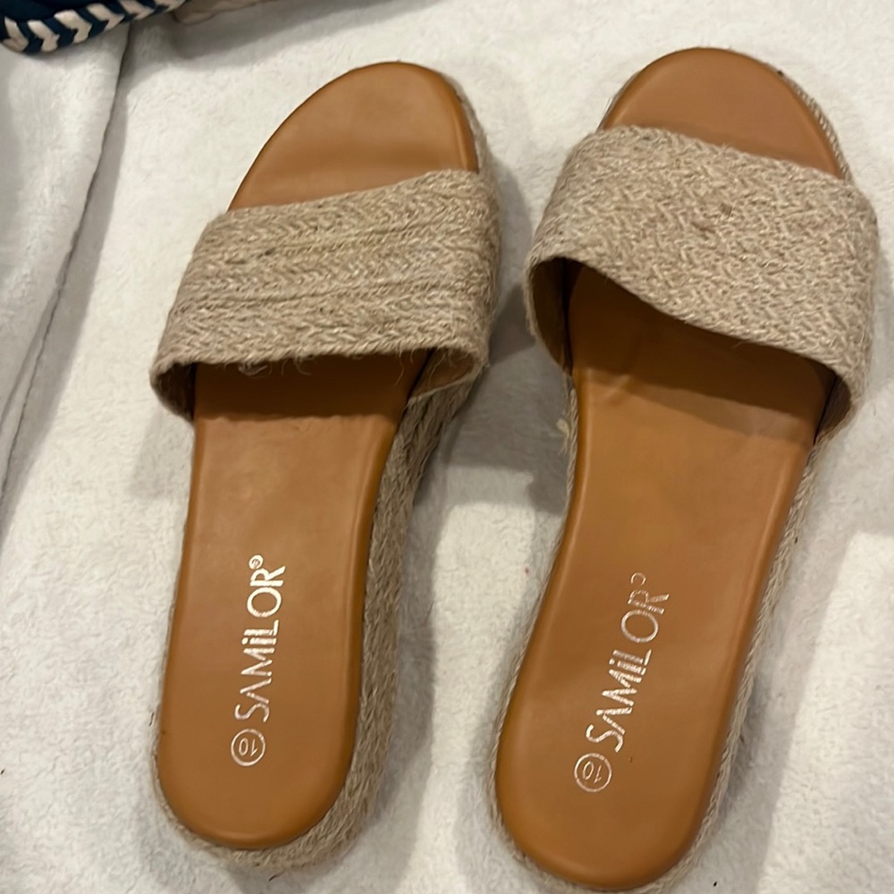 Barely worn slides